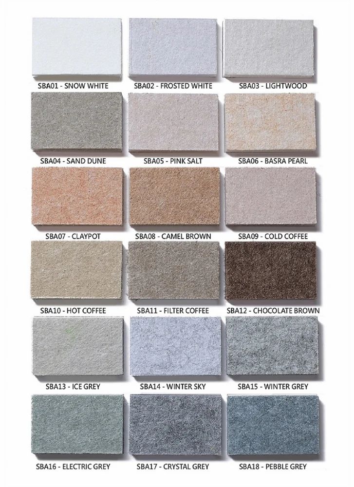 Illustration of PET acoustic panels